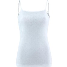 BlackSpade 1265 Kadın Ip Askılı Atlet All Seasons Beyaz