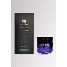 Evoque Smart Keratın Saf ve Organik Argan Yağ 100 ml +Professıonel Anti Purple Mask 250 ml
