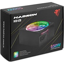 Hadron HD420 650 W 80+ Modüler Güç Kaynağı