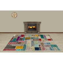 Sempati Halı Gerçek El Dokuma Eskitme Halı 160 x 230 cm