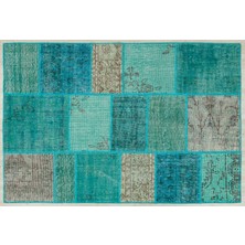 Sempati Halı Özel Patchwork El Dokuma Halı 120 x 180 cm