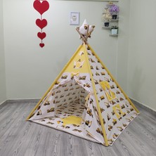 Henna Prime Sabitlenebilir Çocuk Oyun Çadırı Iş Makineleri
