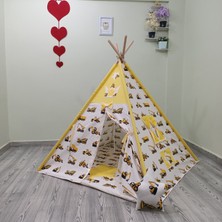 Henna Prime Sabitlenebilir Çocuk Oyun Çadırı Iş Makineleri