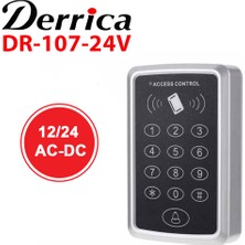 Derrica DR-107-24V Kartlı Şifreli Giriş Kapı Kilidi Göstergeç Sistemi Okuyucu