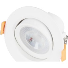 Cata CT-5200-G Cob LED Downlight Armatür 5 W Beyaz Gövde Beyaz