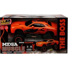 1:10 Mega Muscle The Boss Dodge Challenger Uzaktan Kumandalı Araba 43 cm