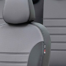 Otom Hyundai Accent Era 2006-2012 Özel Üretim Koltuk Kılıfı Paris Design Gri - Siyah