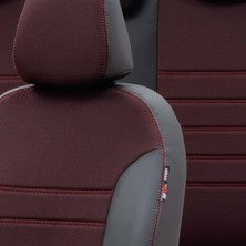 Otom Seat Cordoba 2003-2009 Özel Üretim Koltuk Kılıfı Paris Design Kırmızı - Siyah