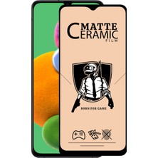 KZY Samsung Galaxy A90 Tam Kaplayan Mat Seramik Nano Esnek Ekran Koruyucu Şeffaf