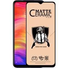 KZY Xiaomi Redmi Note 7 Pro Tam Kaplayan Mat Seramik Nano Esnek Ekran Koruyucu Şeffaf