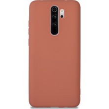 KZY Xiaomi Redmi Note 8 Pro Kılıf Kamera Korumalı Premier Silikon Kapak Pudra