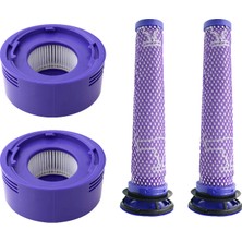 Filter Hauz  Mega I Dyson V7 V8 Cordless Uyumlu Filtre Seti