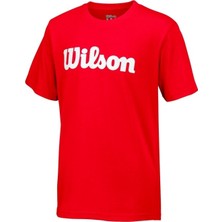 Wilson Script Cotton Tee Kadın T-Shirt WRA752504