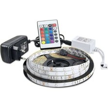 Çınartech Rgb Şerit LED Iç ve Dış Mekan 5 m Kumandalı ve Adaptörlü Tak Çalıştır