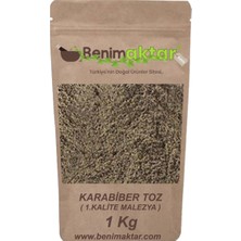 Benim Aktar Karabiber Toz Kara Biber 1.Kalite Malezya Malabar Cinsi 1 kg