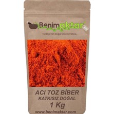 BenimAktar Toz Acı Biber Maraş Yeni Mahsül 1 kg