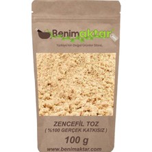 BenimAktar Toz Zencefil Katkısız 100 gr