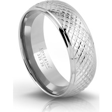 Lovering LVR335E Erkek Çelik Yüzük