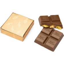 Melodi Çikolata Altın Nota Antep Fıstıklı Sütlü Çikolata 1000 gr