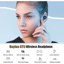 Haylou GT5 TWS Bluetooth 5.0 Suya Dayanıklı Kablosuz Kulak İçi Kulaklık (Yurt Dışından)