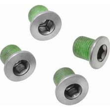 SHIMANO Aynakol Vidası 4 Adet M8X8.5 FC-M430-390 ve Diğer Modeller Için Y1LV98060