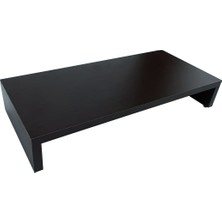 Wooden Gold 18 cm Yükseklikte Venge Mdf Ekran Altı Ekran Yükseltici Monitor Stand 52 cm x 22 cm