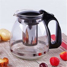 Paçi 1500 ml Süzgeçli Orta Boy Cam Demlik