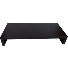 Wooden Gold 15 cm Yükseklikte Venge Mdf Ekran Altı Ekran Yükseltici Monitor Stand 55 cm x 25 cm