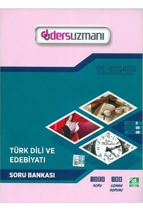 Ders Uzmanı Yayınları 11. Sınıf Türk Dili ve Edebiyatı Soru Bankası