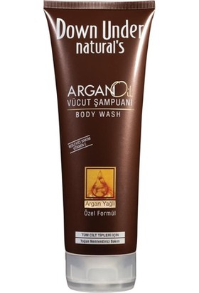 Down Under Naturals Argan Oil Body Wash 50 ml-Argan Yağı Içeren Vucut Şampuan