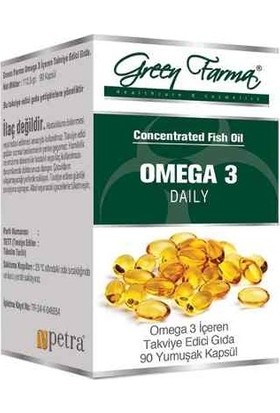 Green Farma Omega 3 Daily 90 Softgel