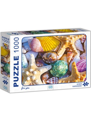 Ca Games Deniz Kabukları 1000 Parça Puzzle