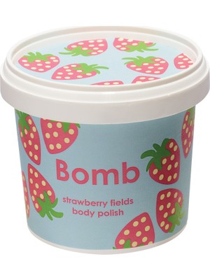 Bomb Cosmetics Strawberry Fields Vücut Peeling 375g