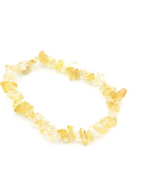 Murty99  Doğal Kırık Taş Sitrin Bileklik  Doğal Taş