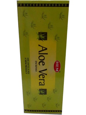 Hem Tütsü Aloe Vera Kokulu 20 Çubuk Tütsü - Aloe Vera