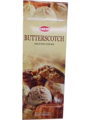 Hem Tütsü Karamela Kokulu 20 Çubuk Tütsü - Butterscotch