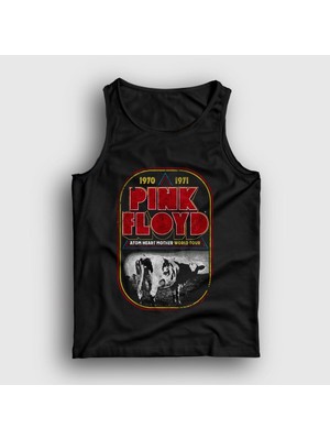 Presmono Unisex Siyah Atom Heart Mother Pink Floyd Atlet