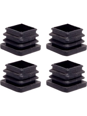 Adem Koç Plastik Kare Içe Geçme Profil Tapası (Kutu) 4'lü