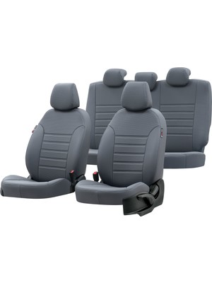 Otom Opel Vectra C 2002-2008 Özel Üretim Koltuk Kılıfı New York Design Füme