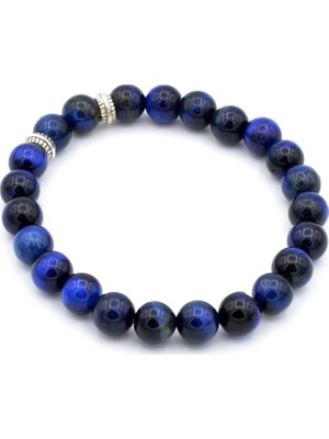 Murty99  Doğal Lacivert Kaplan Gözü Bileklik  001