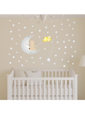 Kt Grup Şirin Ayıcık Çocuk Odası Duvar Sticker