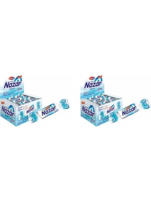 Nazar Bikarbonatlı Nane Aromalı Tekli Sakız 150 gr x 2'li