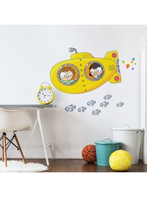 Kt Decoration Denizaltı Çocuk Odası Duvar Sticker