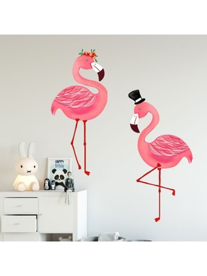 Kt Decoration  Flamingo Çocuk Odası Duvar Sticker