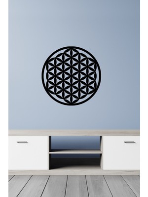 Kt Decoration Yaşam Çiçeği Duvar Sticker Seti