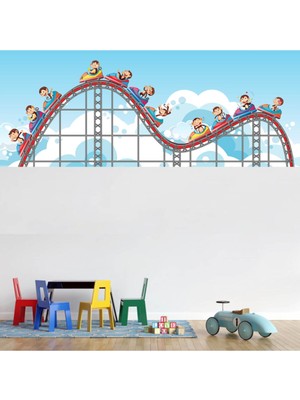 Kt Decoration Eğlenceli Maymunlar Xxl Tek Parça Duvar Resmi