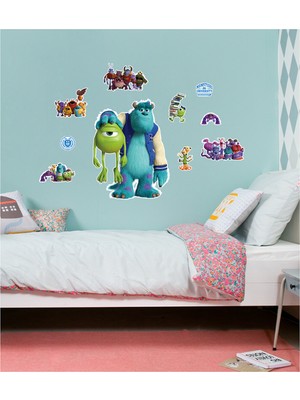 Kt Decoration Monsters University 48X68 cm Duvar Sticker /