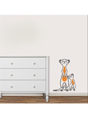 Kt Decoration Mirket Kardeşler Çocuk Odası Duvar Sticker