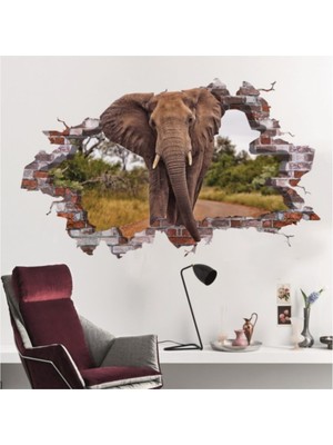 Kt Decoration Fil Duvar Sticker, 3D Fil Duvar Sticker, 3D Duvar Çıkartmaları