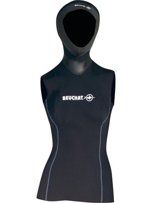 Beuchat Yelek Başlıklı, Focea 2,5 mm Kadın Dalış Elbisesi Xs